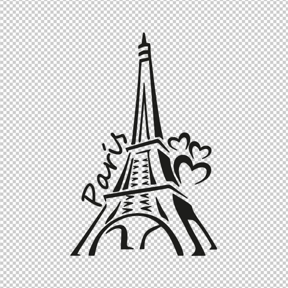 Эльфелевая башня Париж вектор