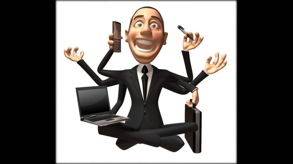 Многозадачный человек