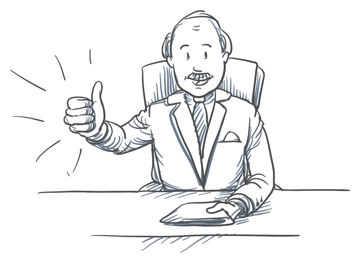 Босс рисунок Графика