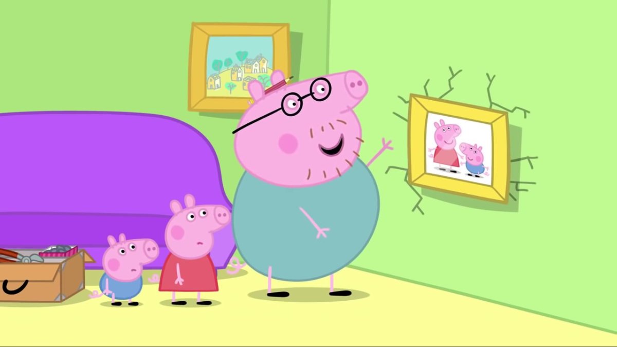 Папа из мультсериал "Свинка Пеппа"