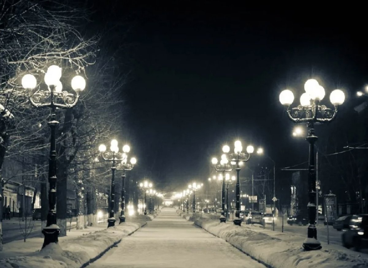 Фонари аллея Барнаул