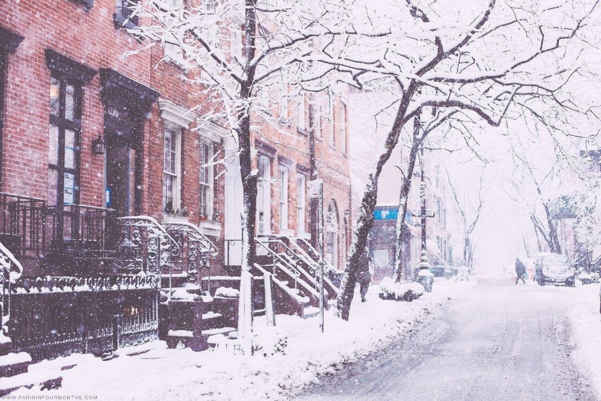 Зимний город