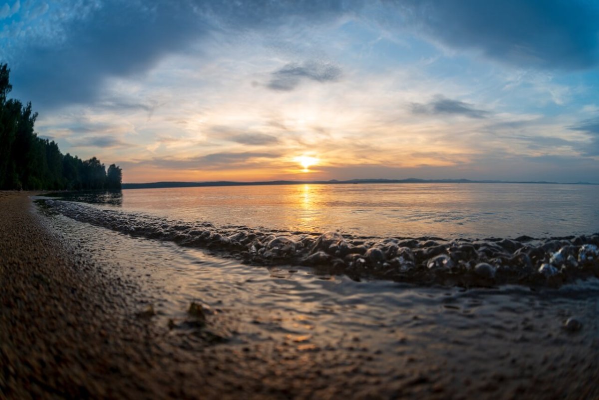 Озеро Увильды остров морской