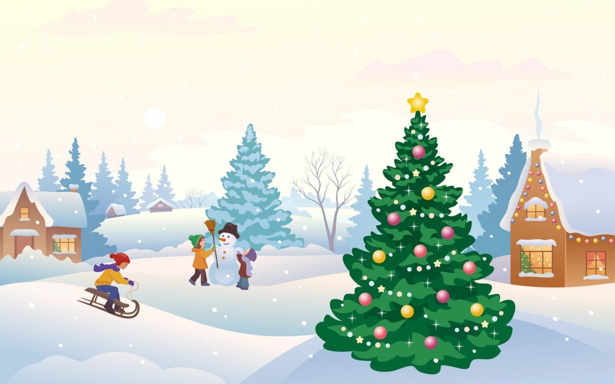 Художник Елена Уварова зима