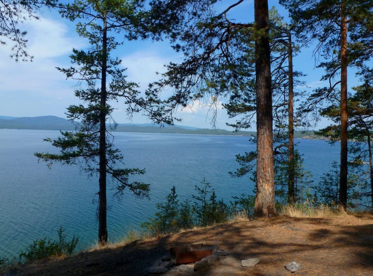 Озеро Увильды остров морской