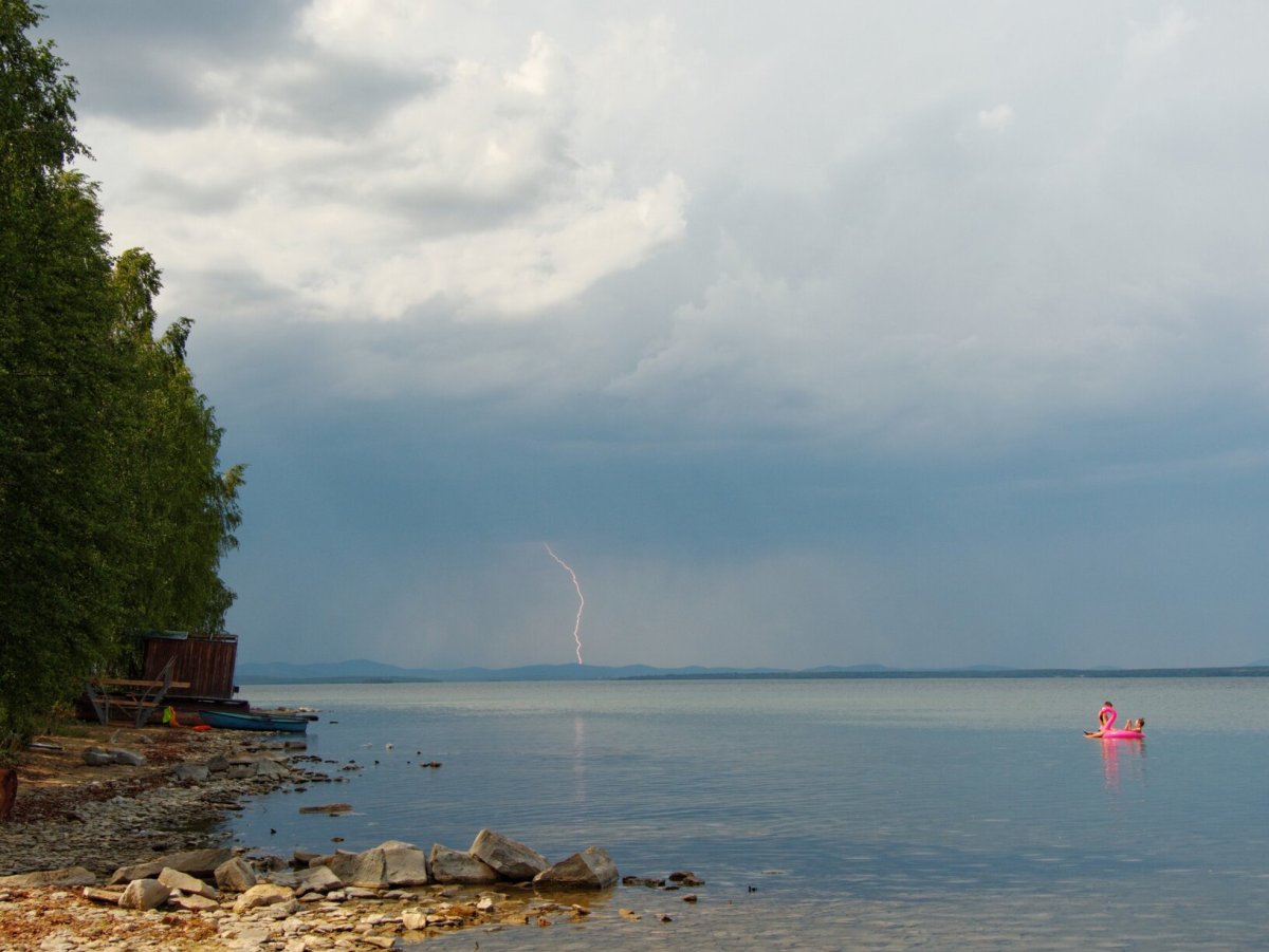 Озеро Тургояк на карте Урала