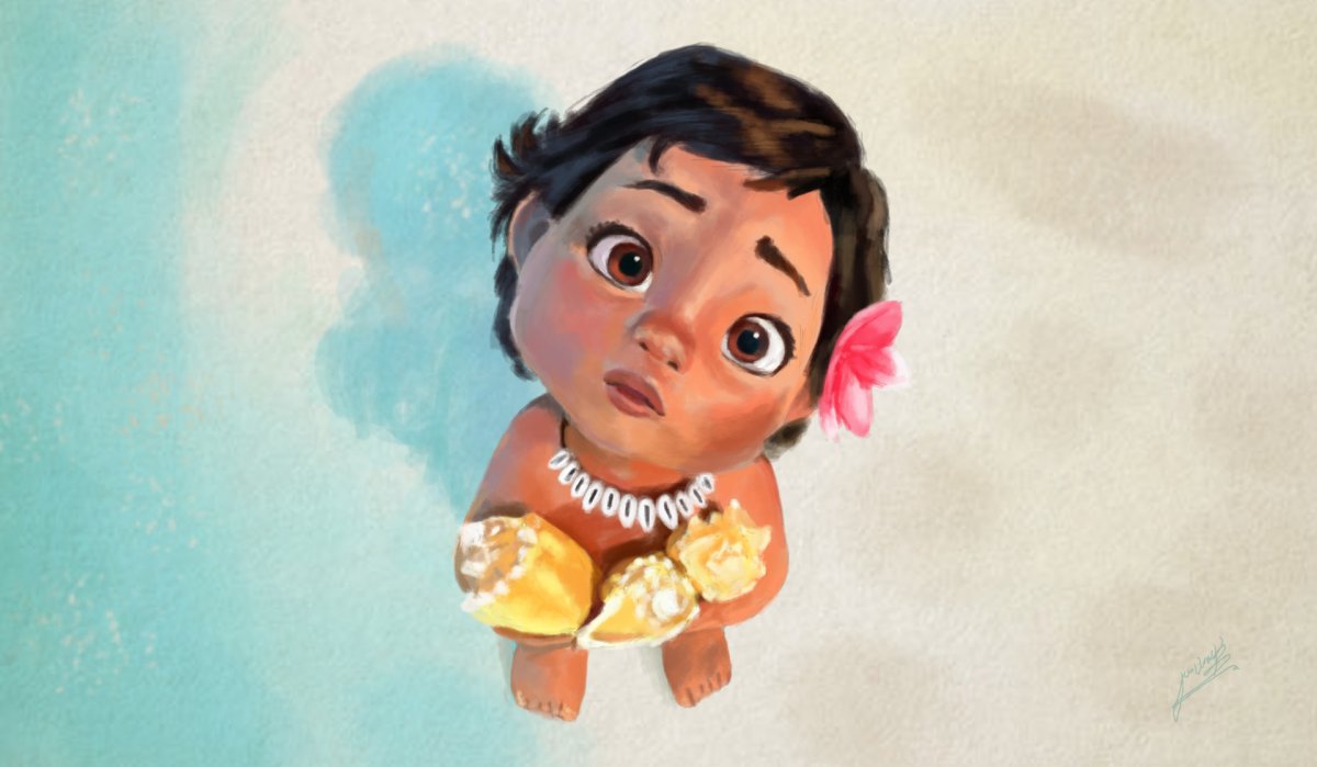 Моана маленькая