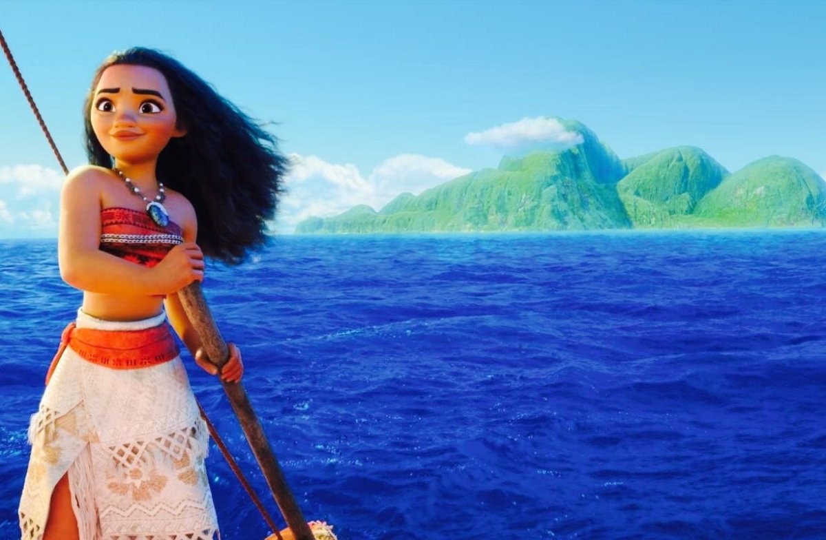 Торт Моана и Мауи