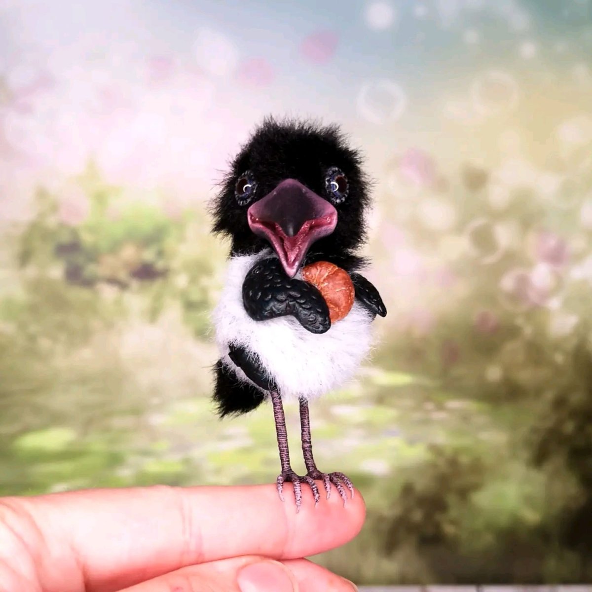 Ворона мультяшка