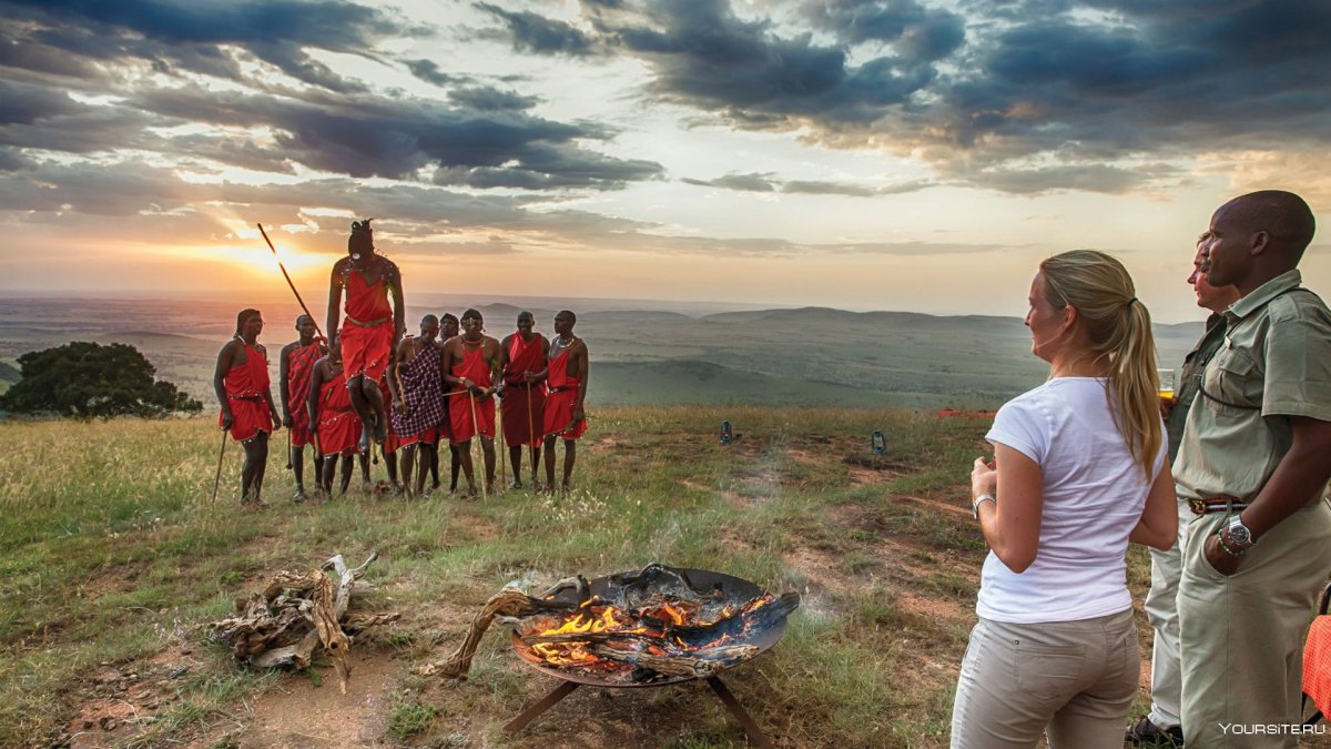 Serengeti National Park Масаи