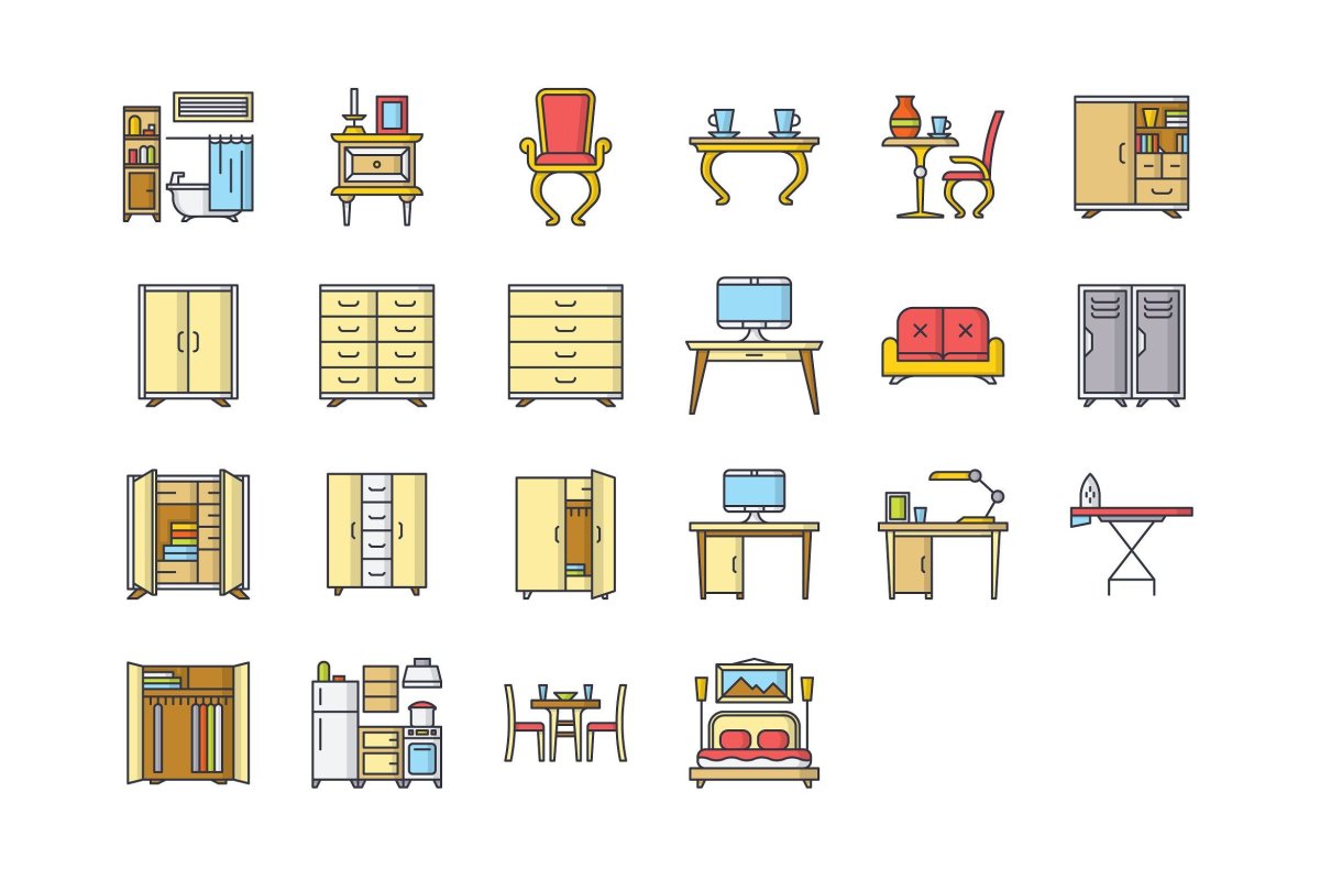 Предметы мебели