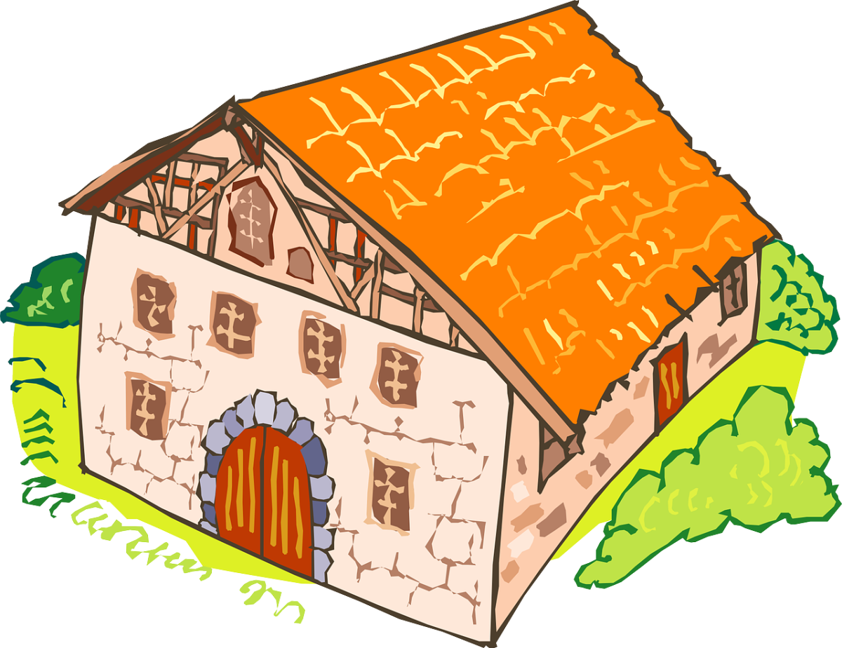 Кирпичный домик для детей