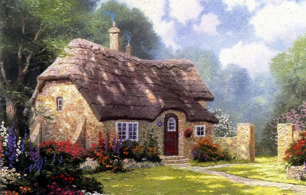 Томас Кинкейд Rosebud Cottage