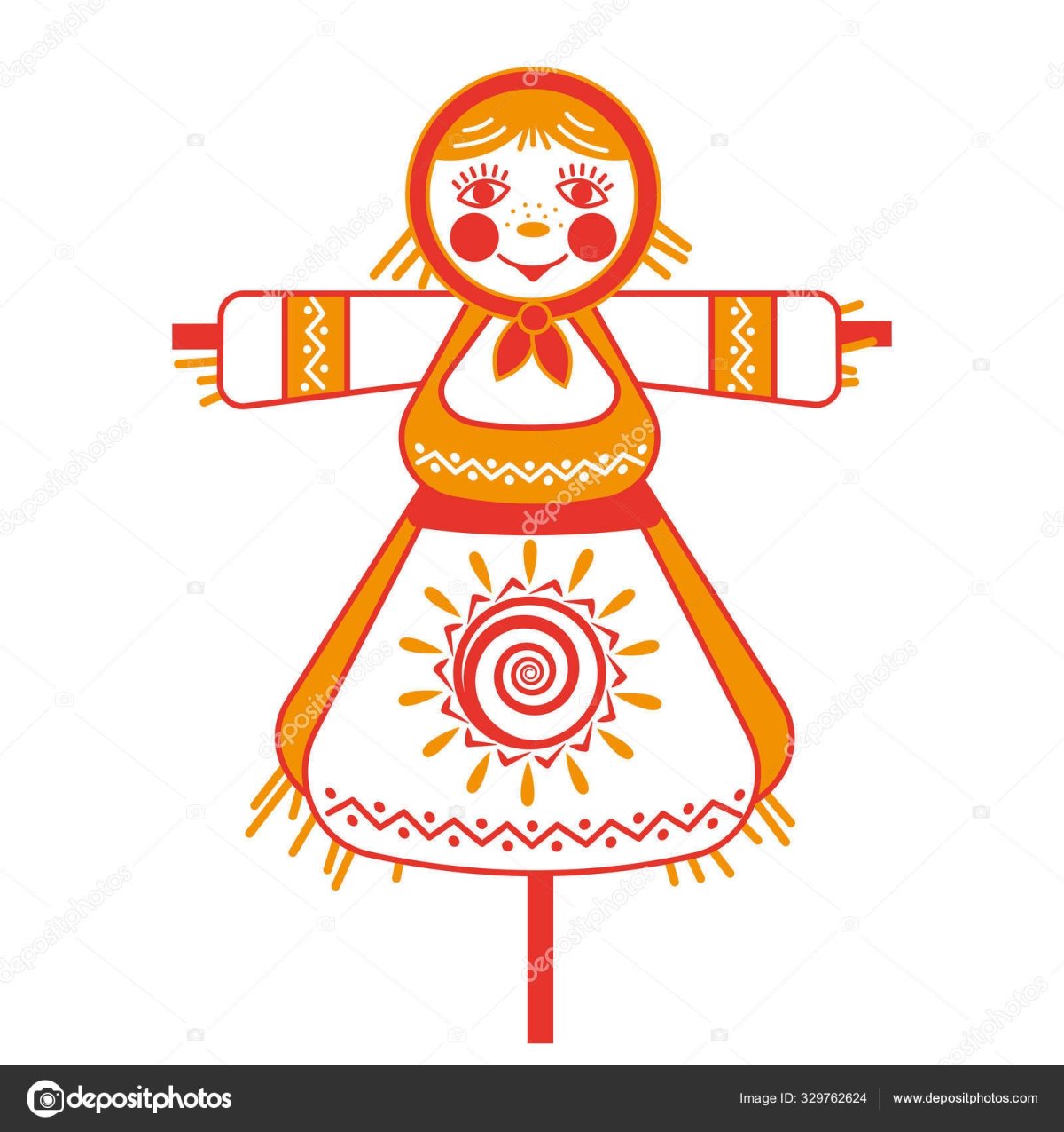 Чучело Масленицы для детей