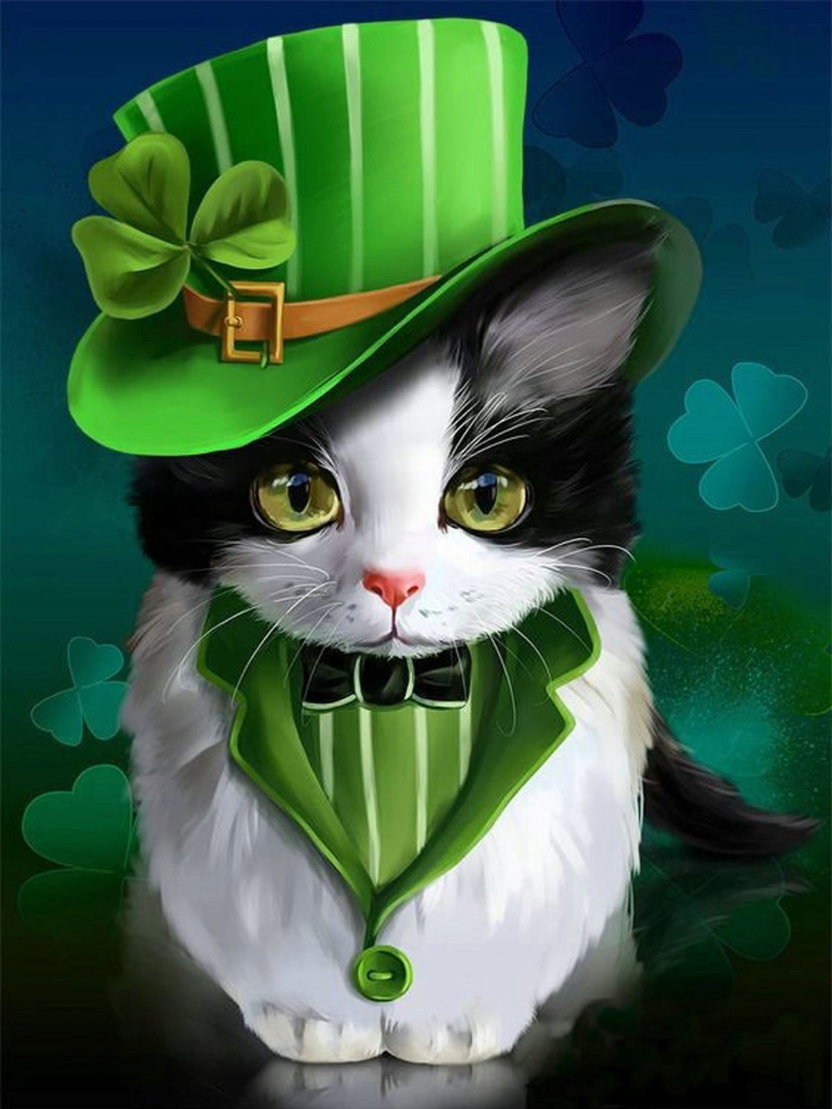 Милые котята в шляпках