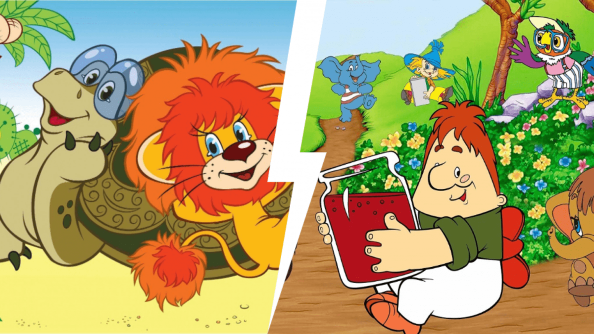 Герои русских мультфильмов