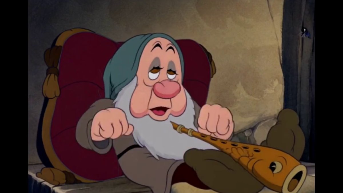 Белоснежка и семь гномов Ворчун