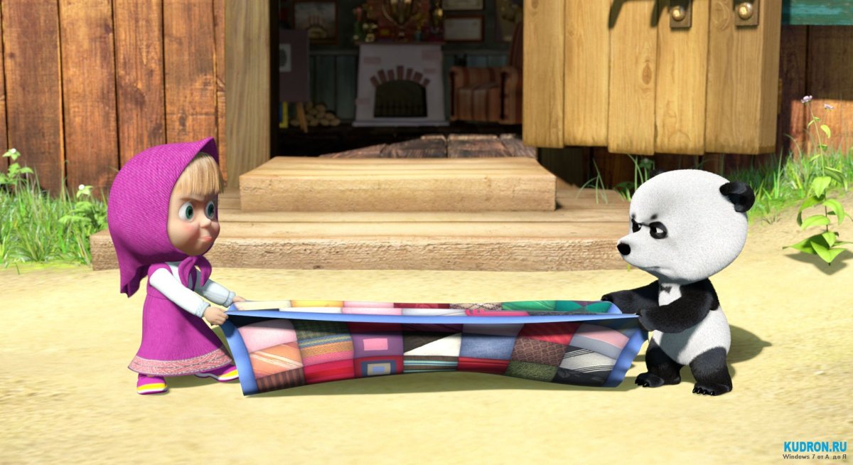 Маша и Панда из Маши и медведя