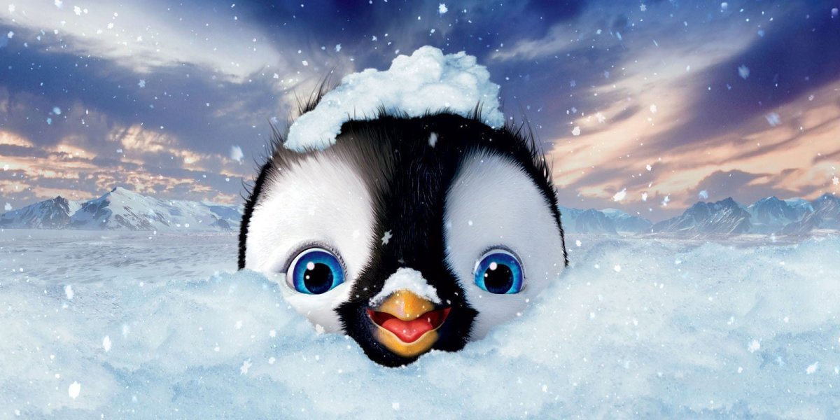 Красивый Пингвиненок