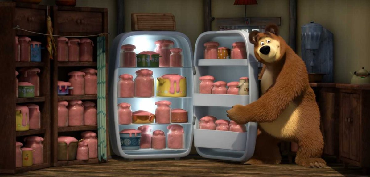 Панда из мультика Маша и медведь