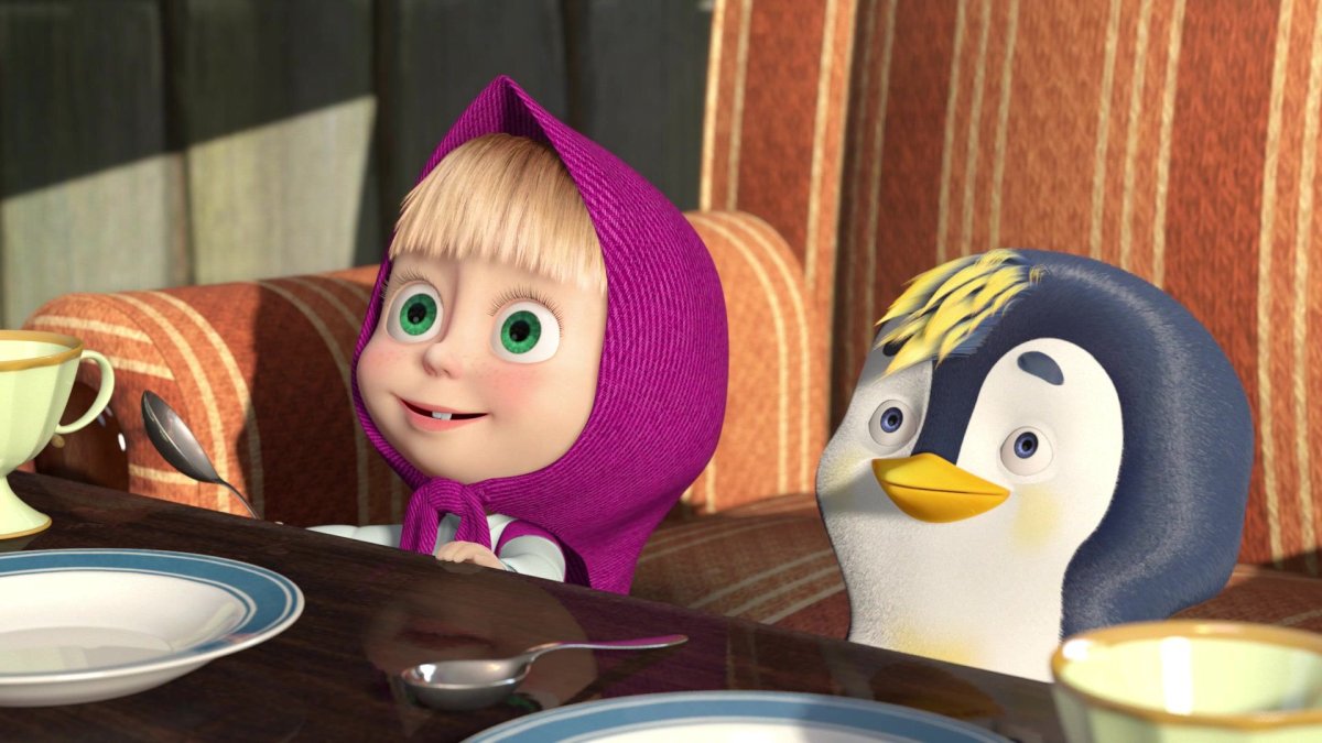 Маша и медведь 10 серия праздник на льду