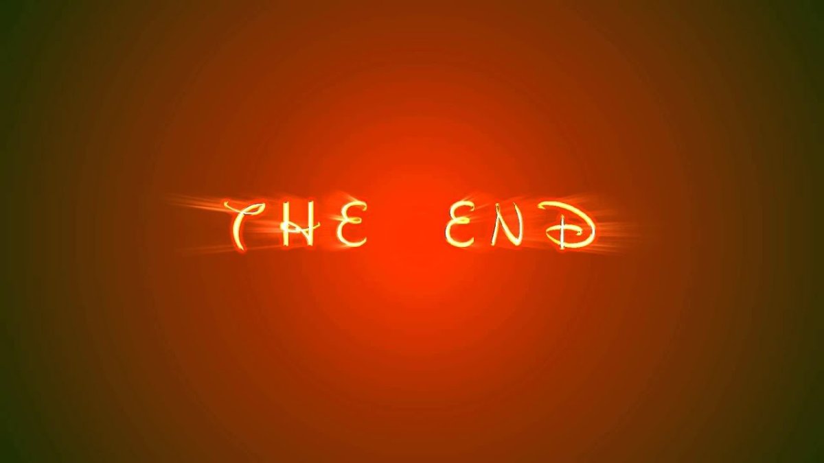 The end