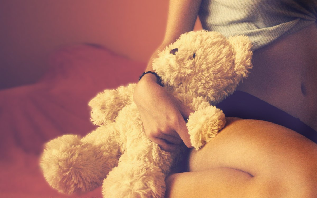 Мишка с кофе