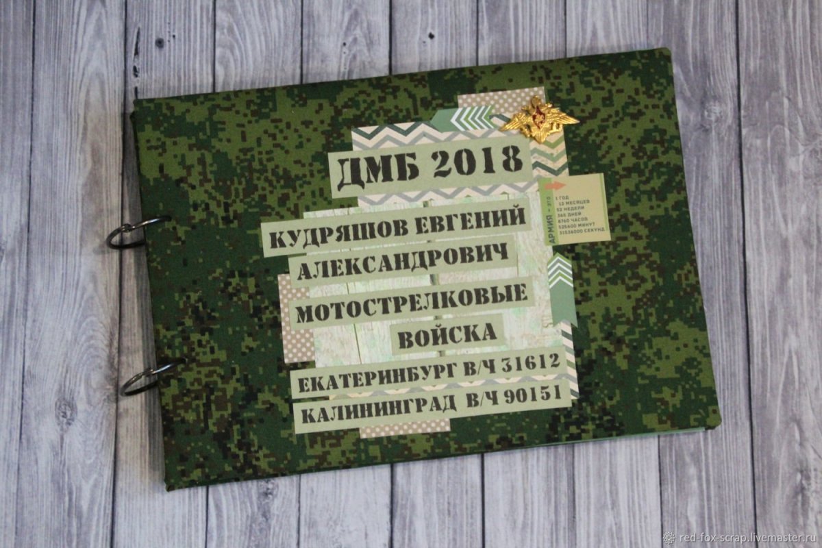 Надписи для армейского альбома