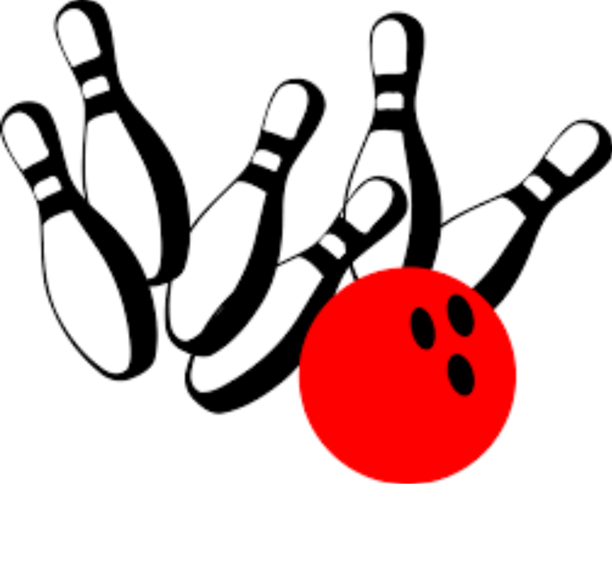 Кегли для боулинга вектор