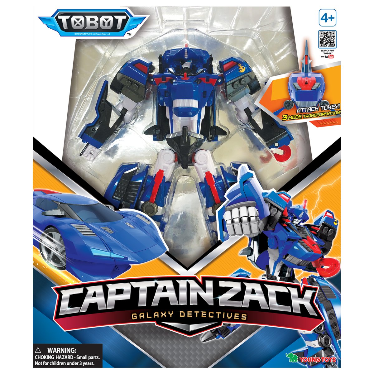 Тобот детективы Галактики 2 игрушки Капитан Зак