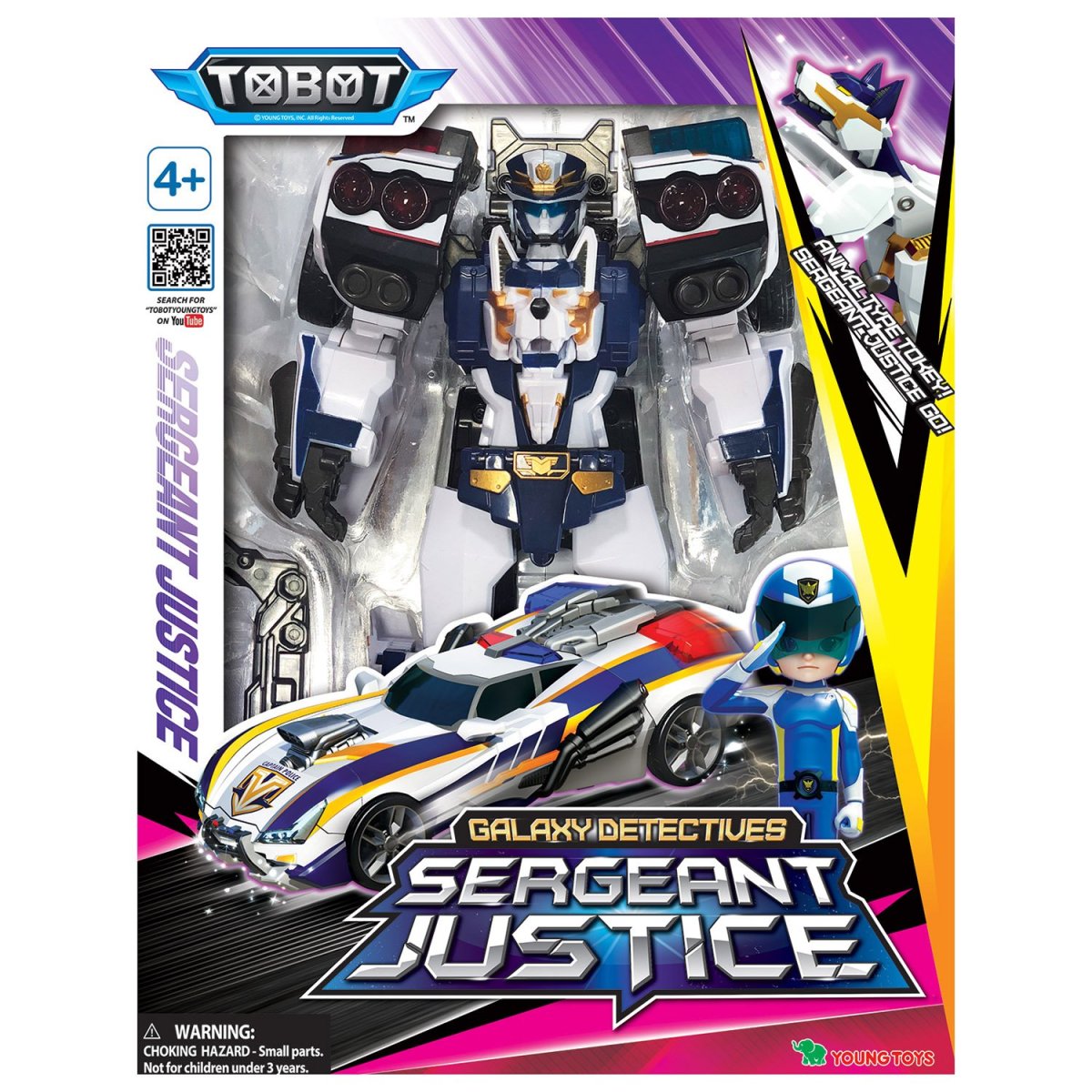 Тобот детективы Галактики Mini Sergeant Justice