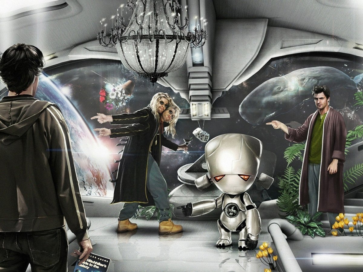 Автостопом по галактике книга