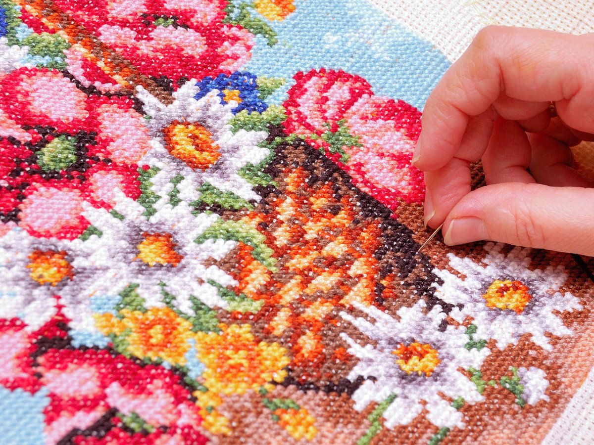 Хобби вышивка