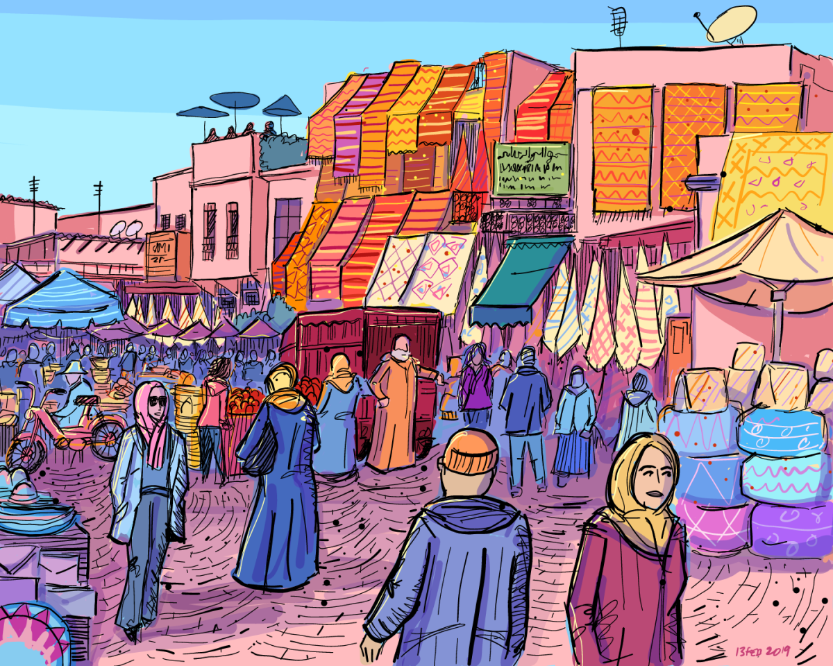 Рисунки на тему Марокко