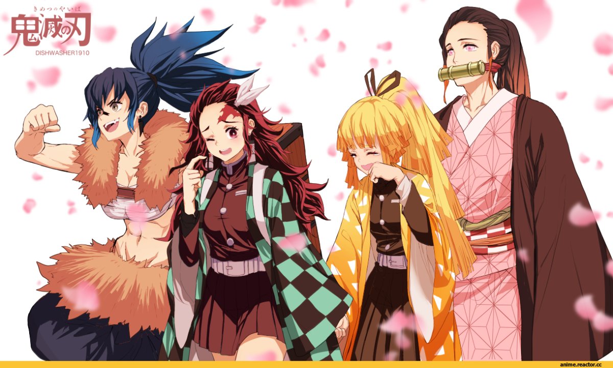 Аниме клинок рассекающий демонов Kimetsu