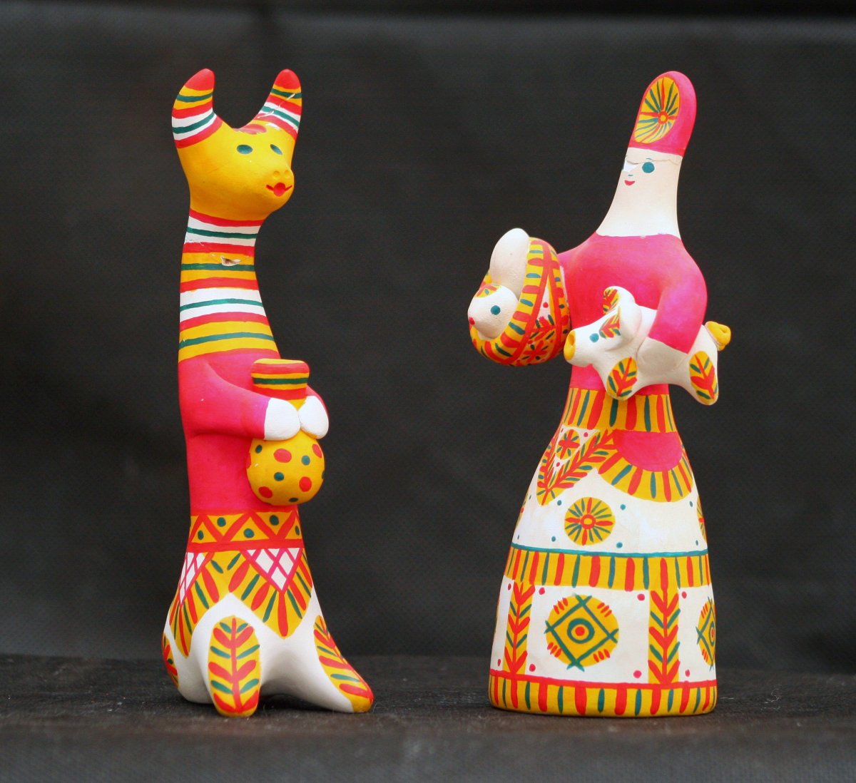 Филимоновская и Каргопольская игрушка