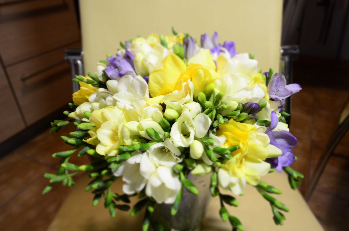 Яркий букет