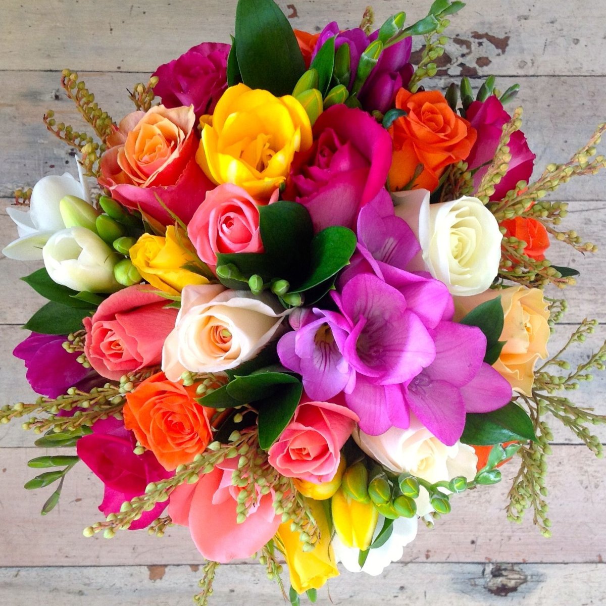 Букет из фрезии