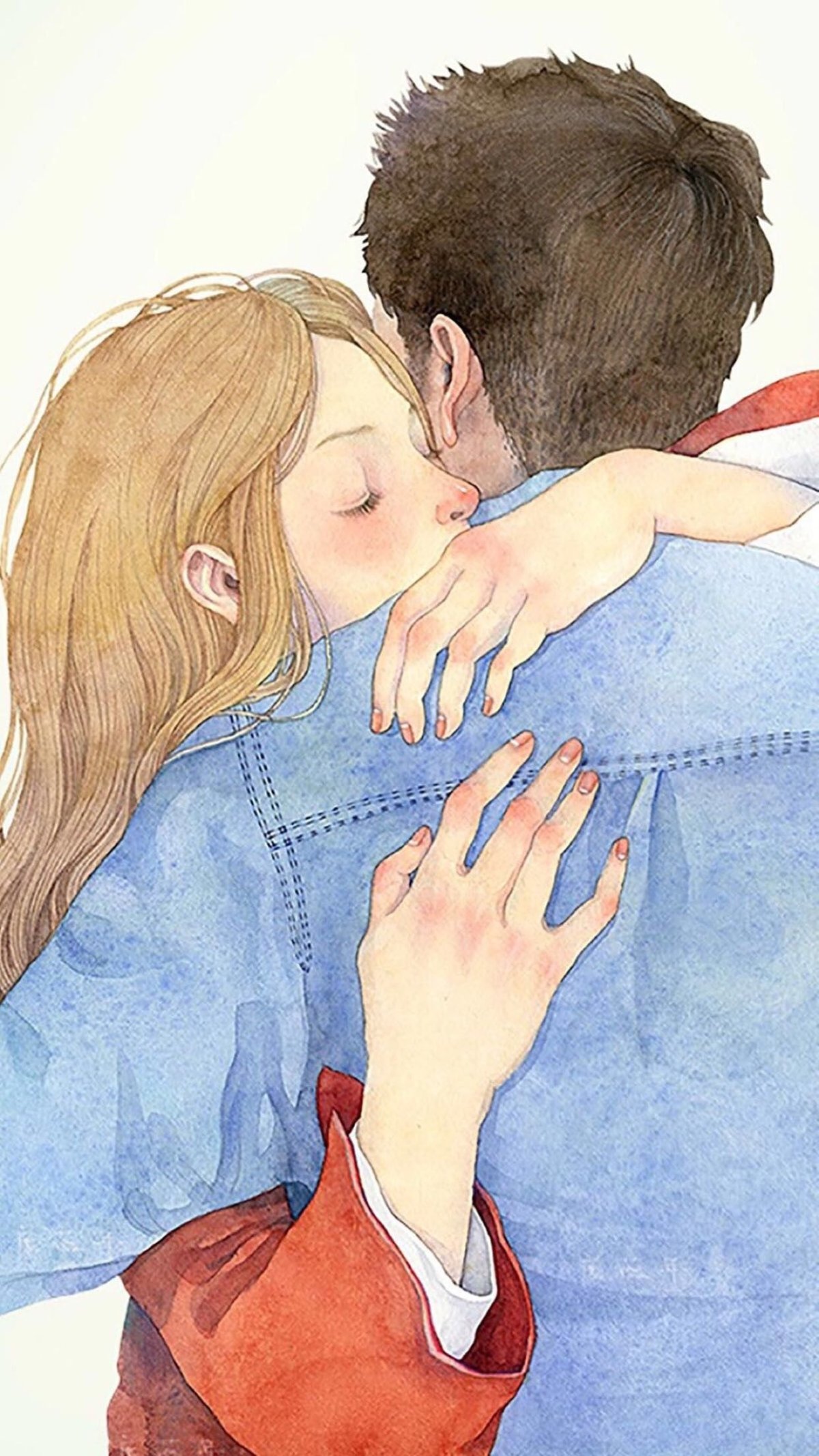 Объятия рисунок