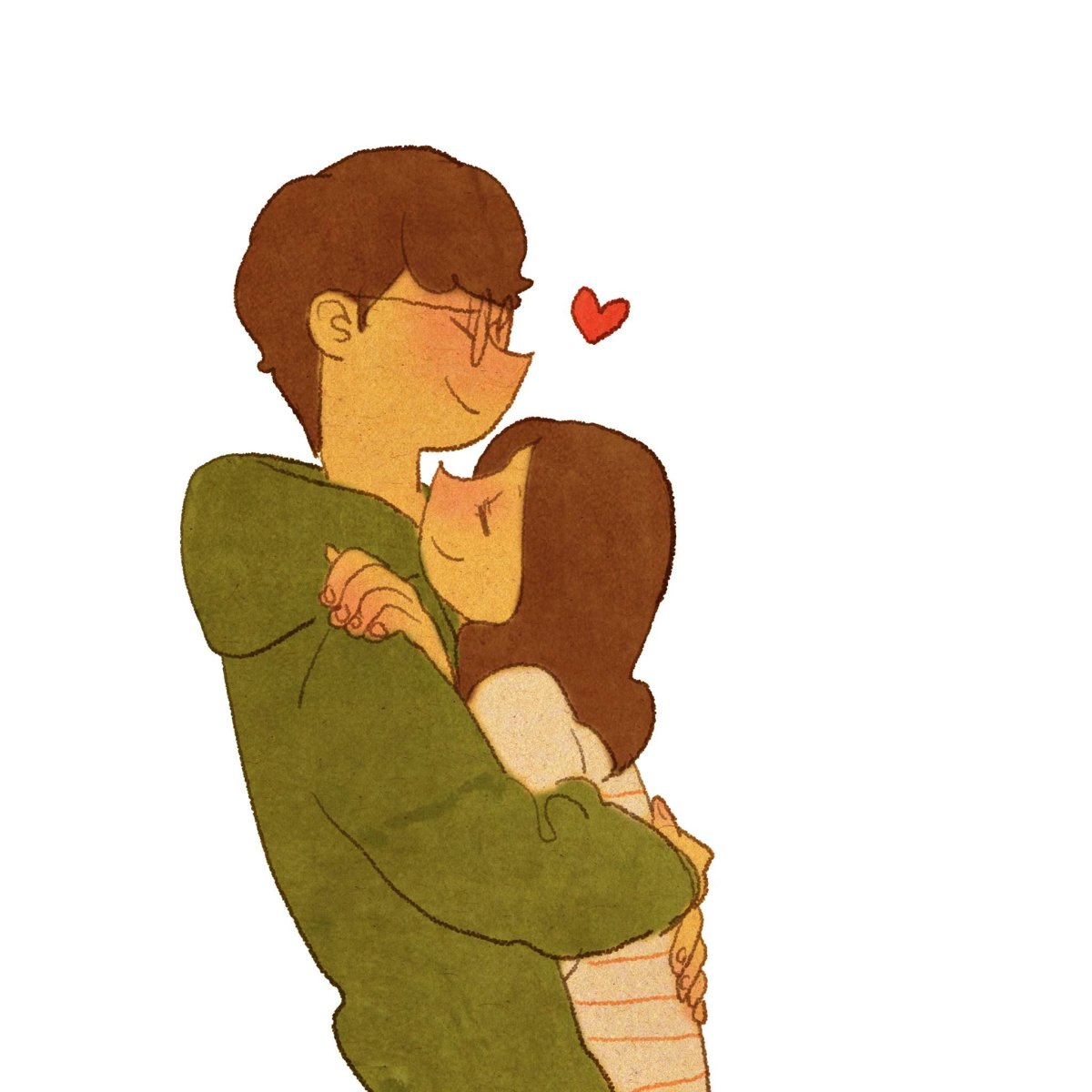 Милые рисунки парочек