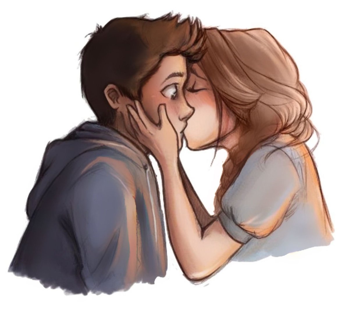 Пары в мультяшном стиле