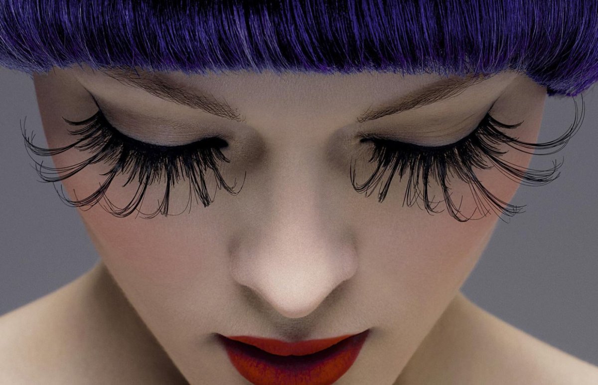 Смешные ресницы