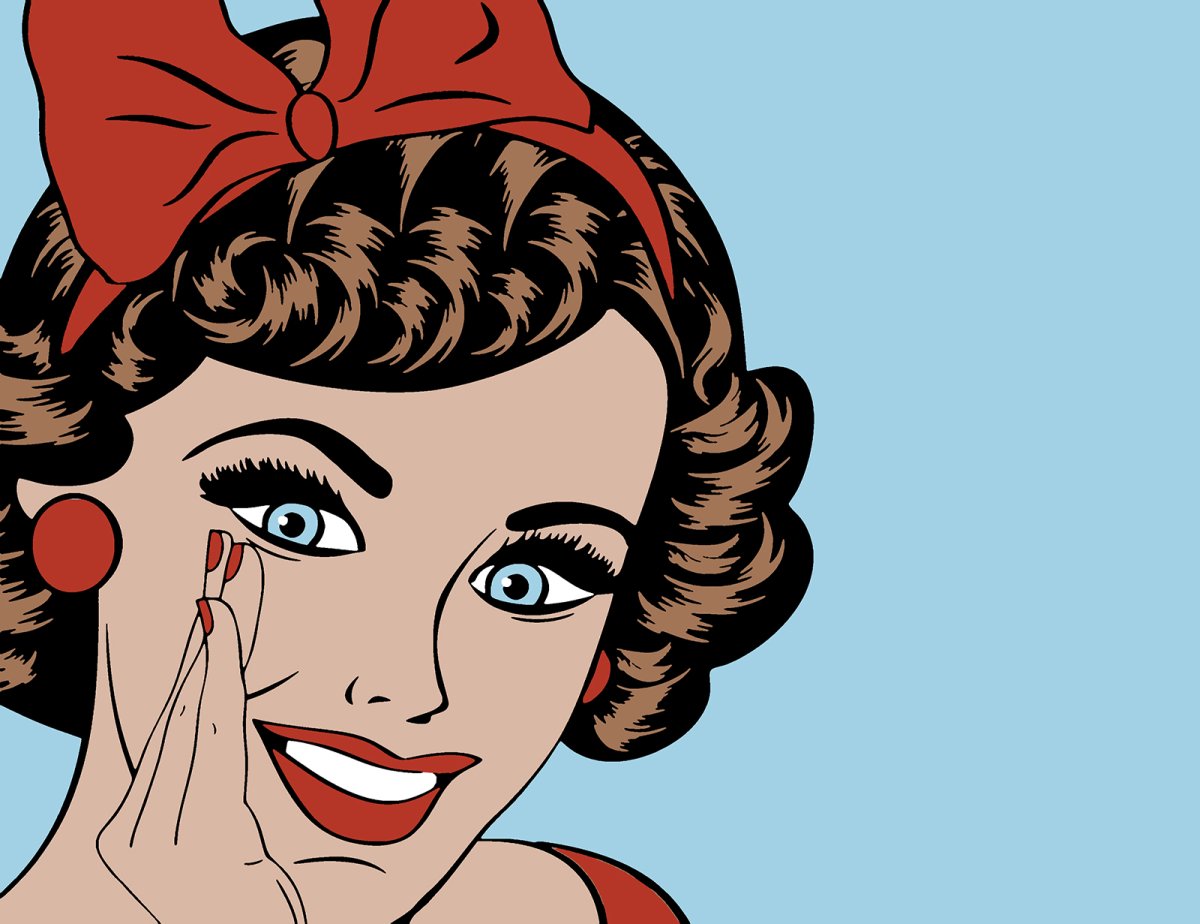 Прикольные ресницы