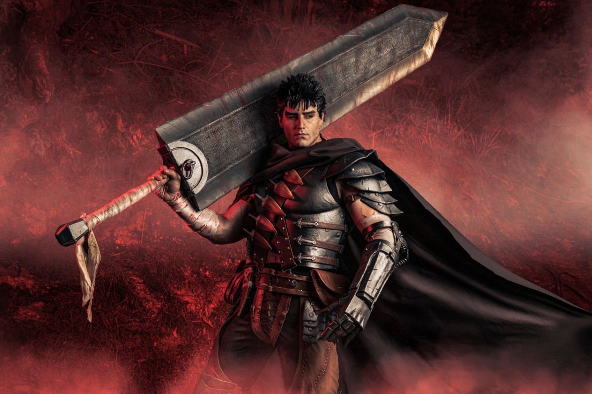 Берсерк Манга Гриффит и Гатс