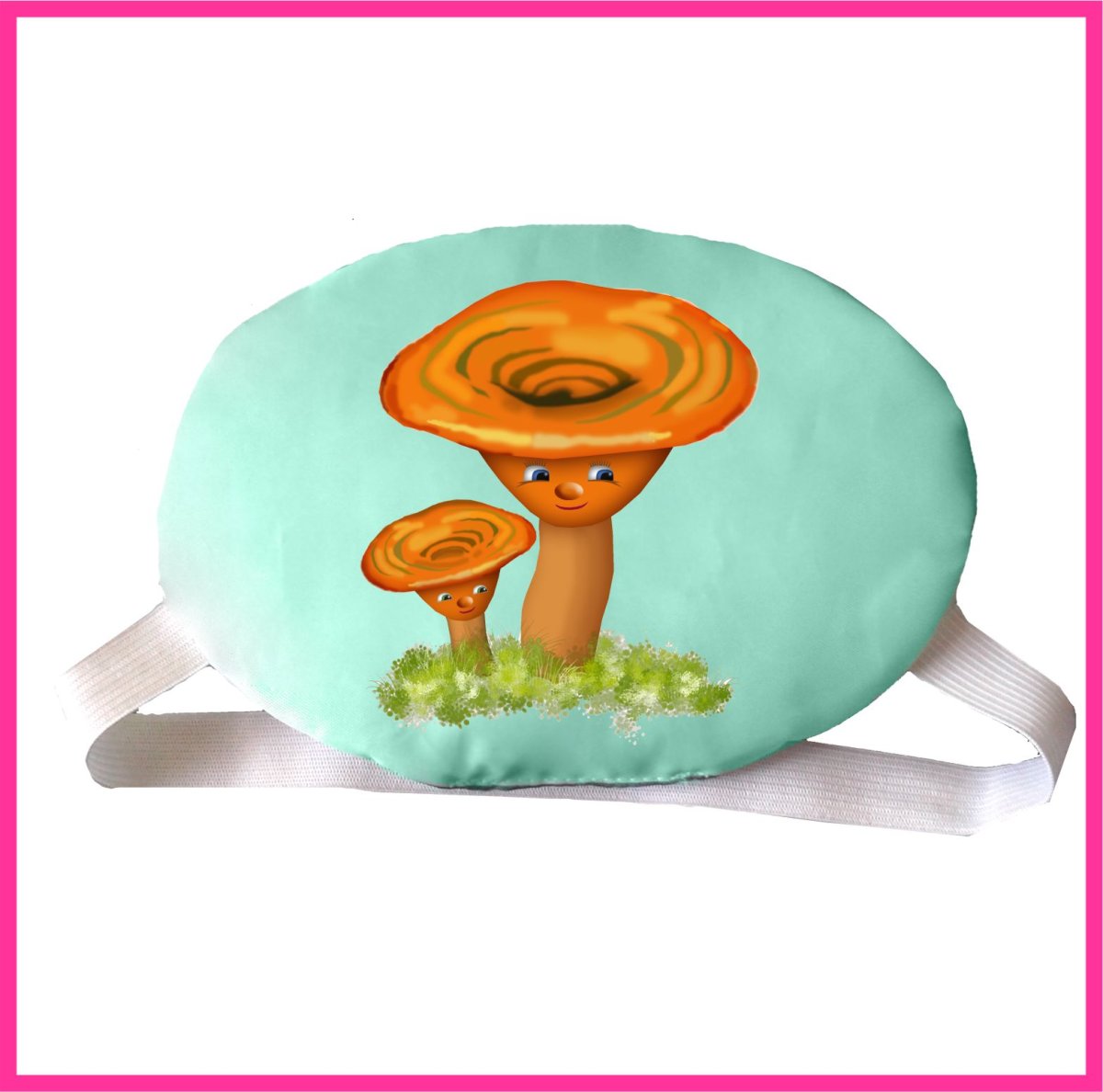 Маска гриб волнушка