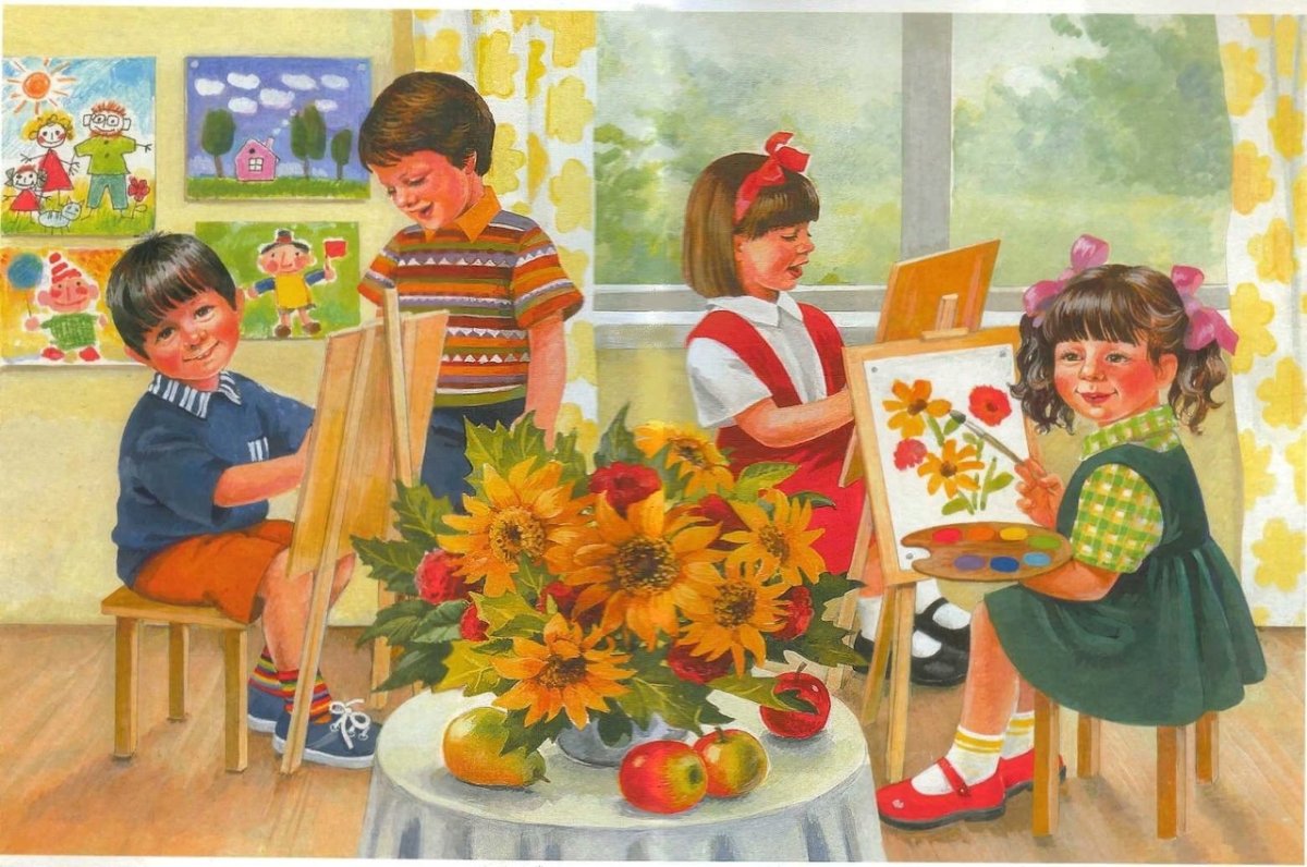 Иллюстрации к рассказу Катаева грибы