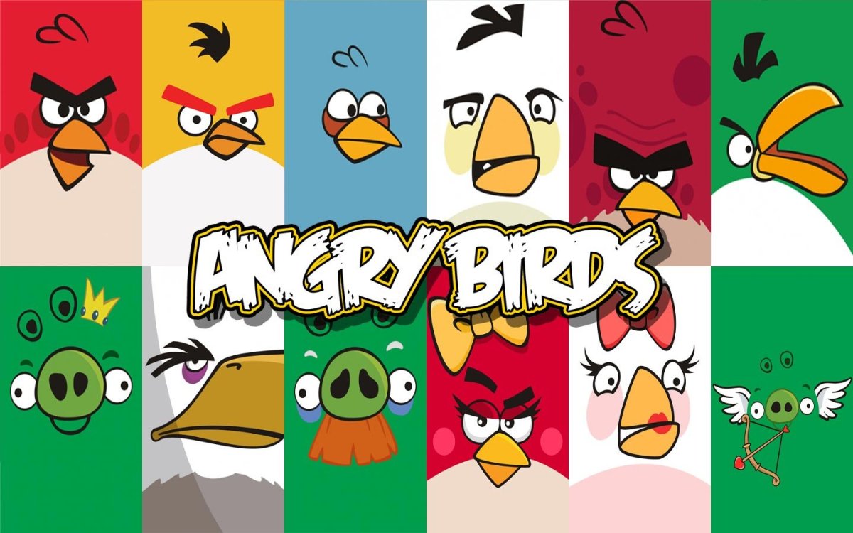 Angry Birds обои