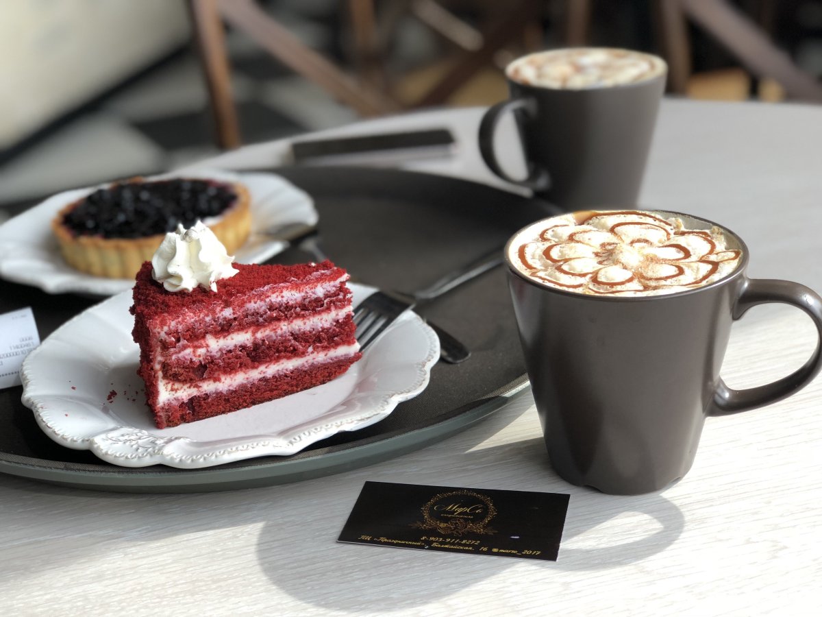 Кофе и десерт