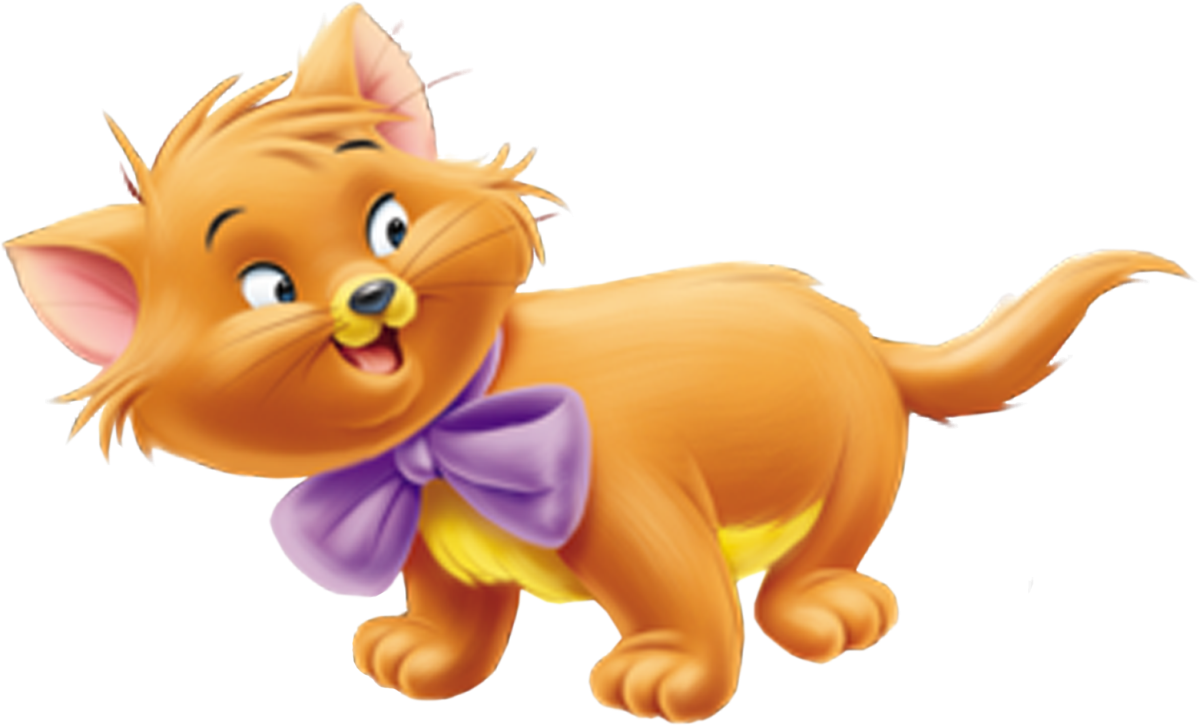 Котенок для детей на прозрачном фоне