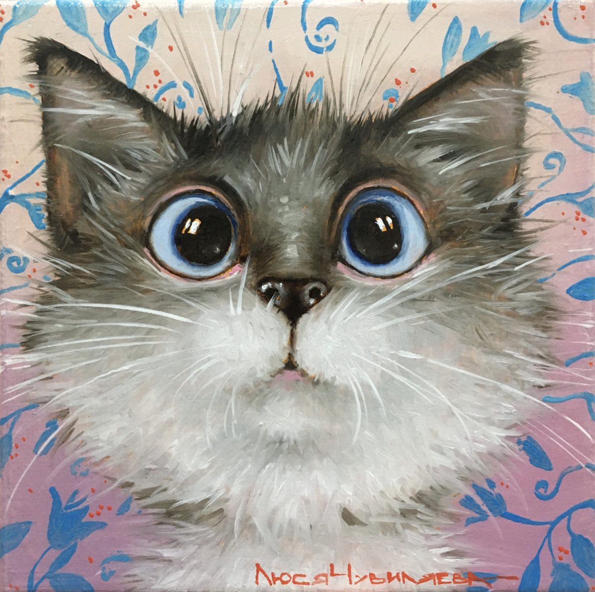 Забавные котики художницы Люси
